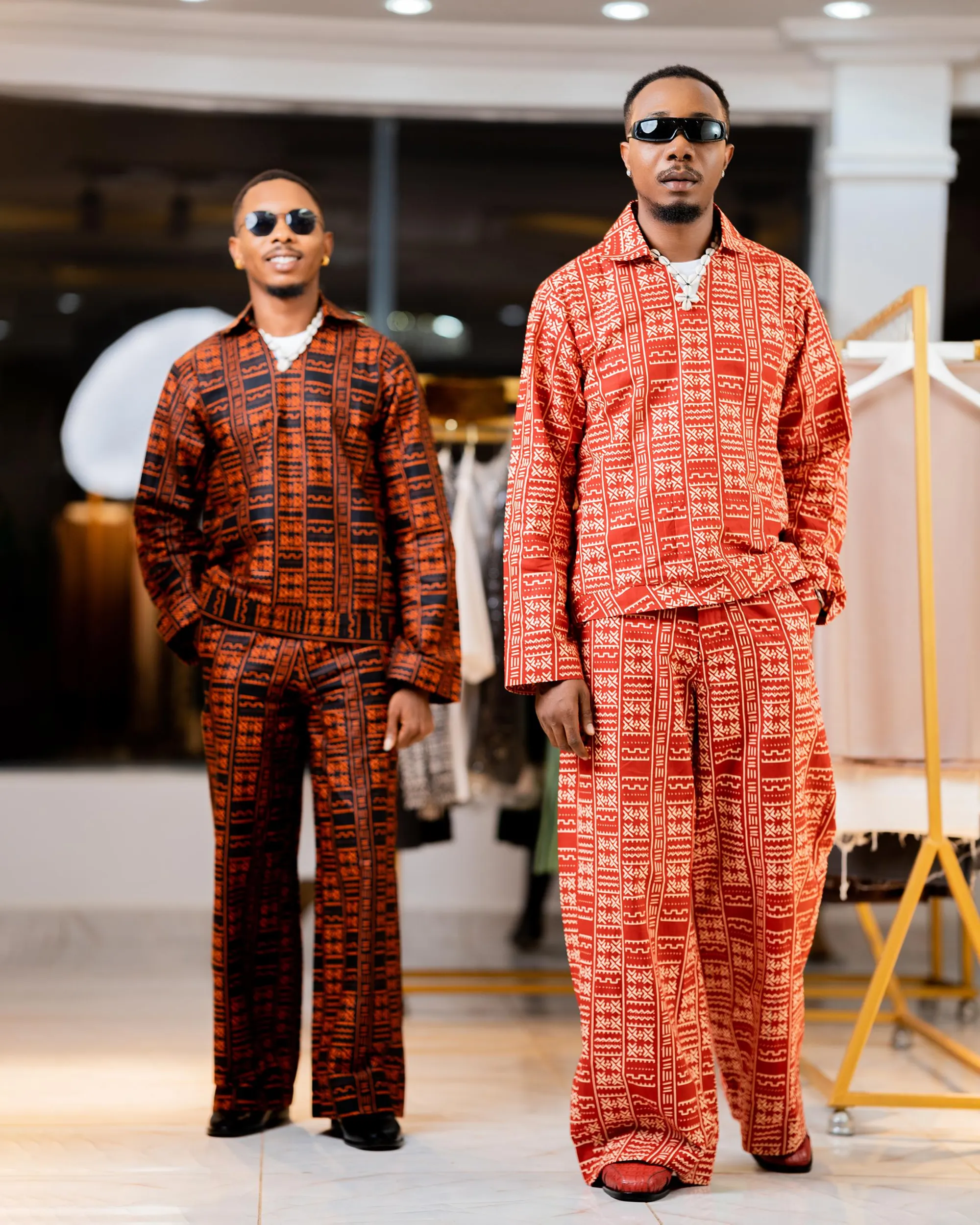 Printed set from the Tatiana Stitches campaign