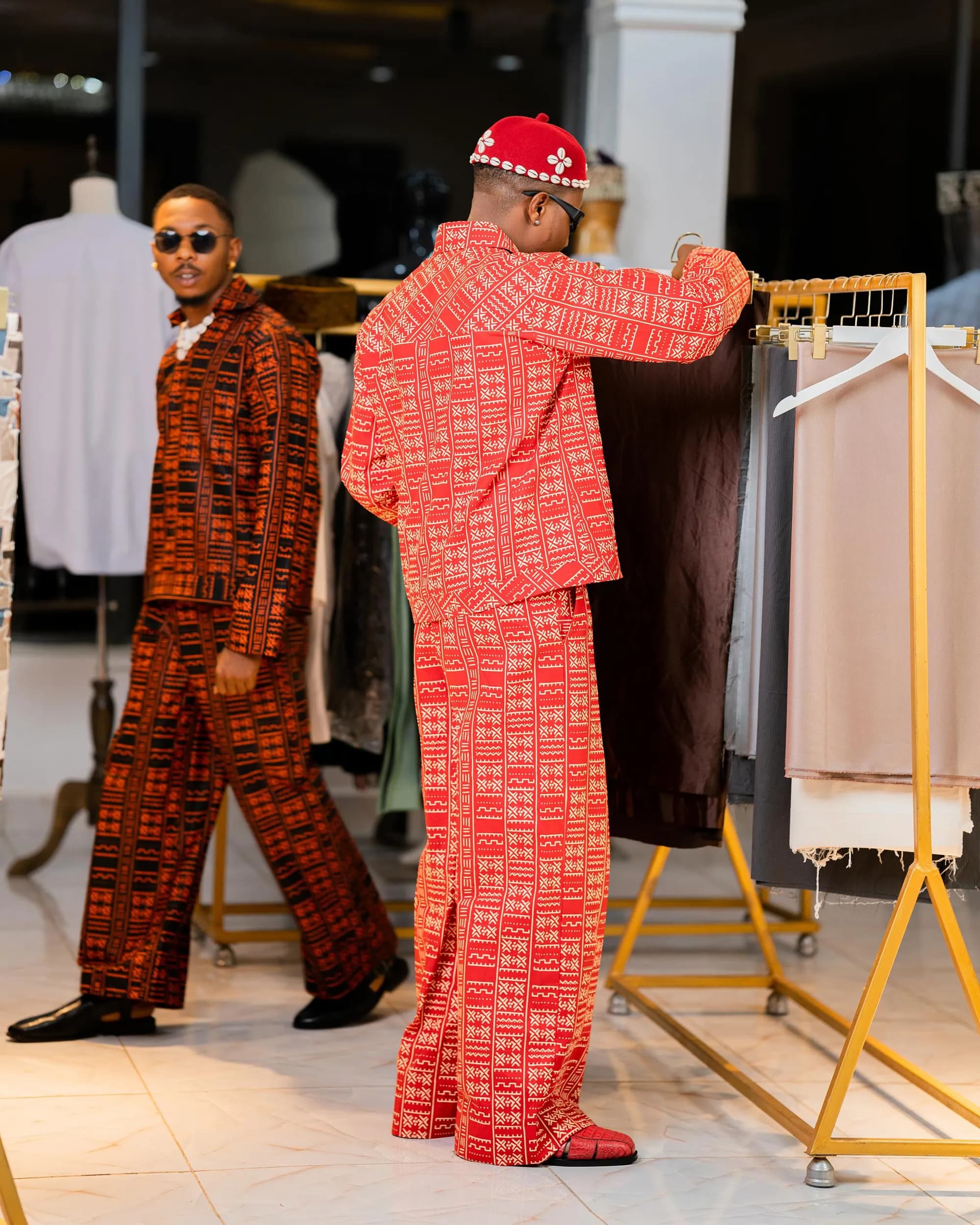 Printed set from the Tatiana Stitches campaign
